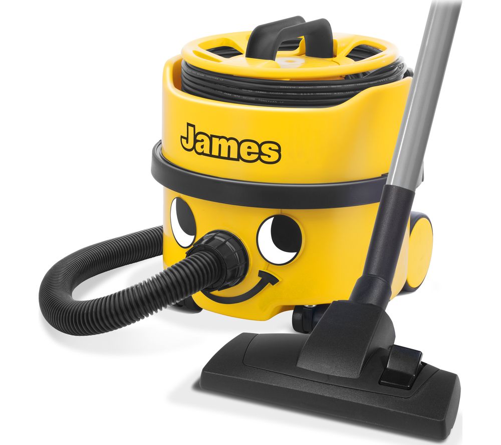 NUMATIC James JVP180-A1 Cylinder Vacuum Cleaner – Yellow, Yellow