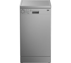 BEKO DFS05010S Slimline Dishwasher - Silver