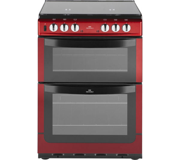 NEW WORLD 601DFDOL Dual Fuel Cooker Red 444442190 Currys Business