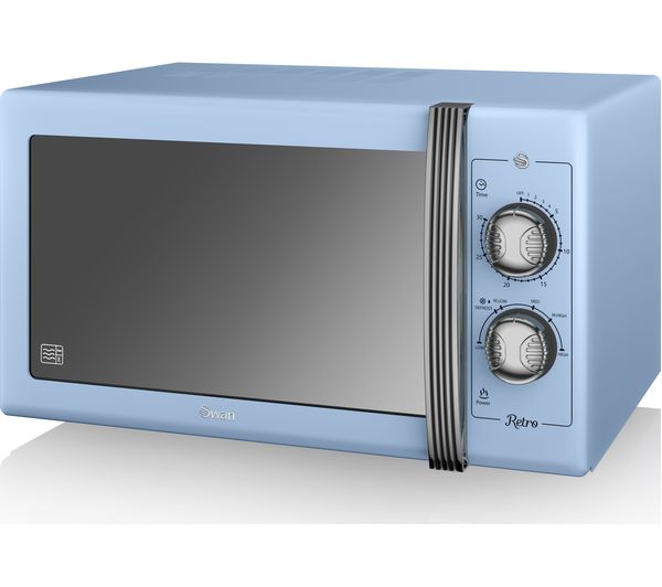 SWAN Retro SM22070BLN Solo Microwave - Blue, Blue