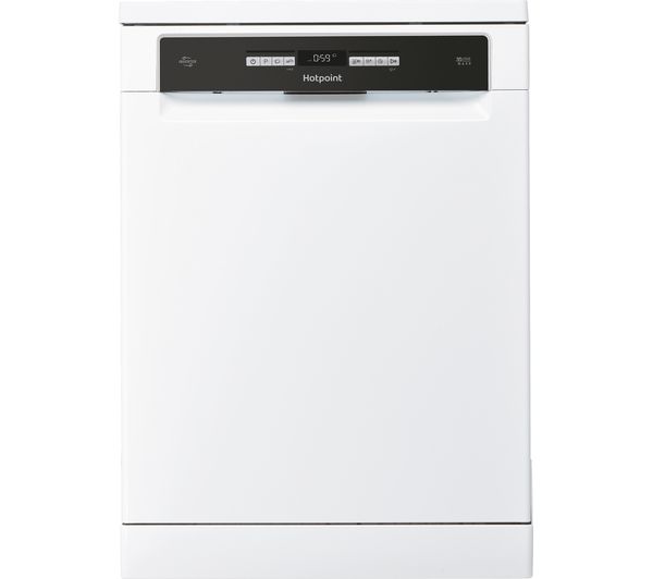 HOTPOINT HDFO 3C24 W C UK Full-size Dishwasher - White, White