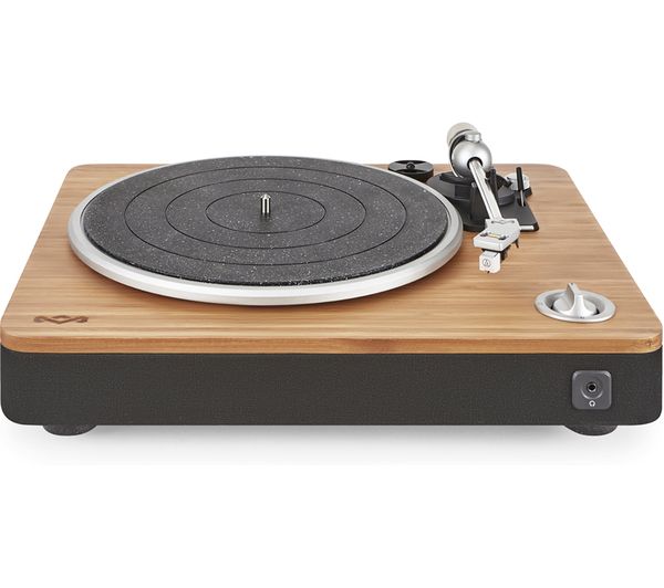 HOUSE OF MARLEY Stir It Up Belt Drive Turntable - Bamboo & Black