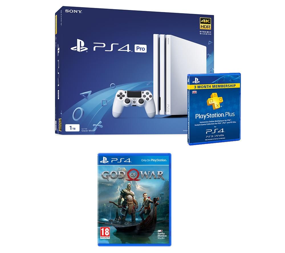 PlayStation 4 Pro, God Of War & PlayStation Plus Bundle