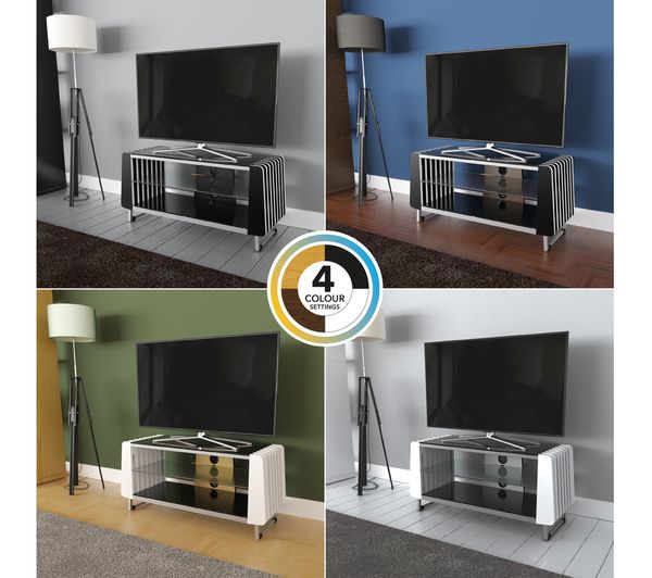 GRV1000A AVF Groove 1000 mm TV Stand with 4 Colour Settings Currys