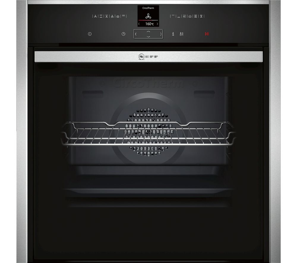 NEFF B47CR32N1B Electric Oven - Stainless Steel, Stainless Steel
