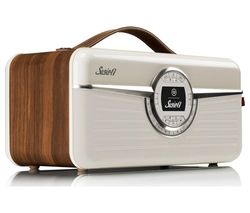VQ Susie-Q Portable DAB+ Smart Bluetooth Radio - Walnut