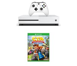 MICROSOFT Xbox One S with Crash Team Racing - Nitro Fuelled - 1 TB