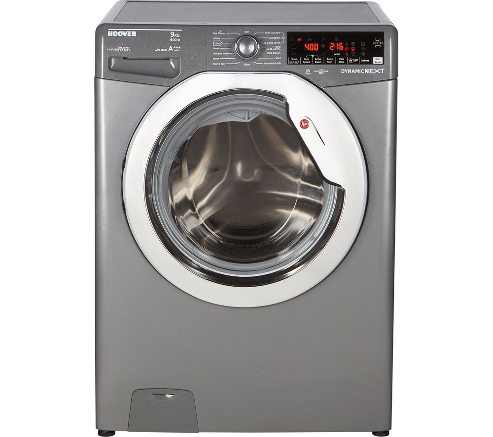 Hoover Dynamic DWOAD69AHC7 WiFi-enabled 9 kg 1600 Spin Washing Machine - Graphite, Graphite