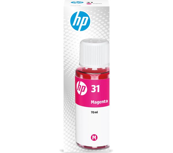 Image of HP 31 Original Magenta Ink Bottle