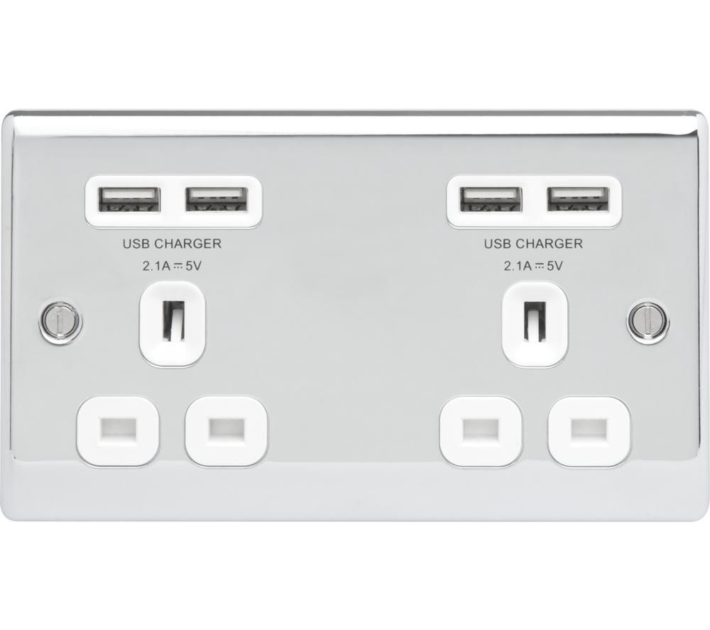 BG ELECTRICAL NPC24U44W-01 2-Socket Outlet review