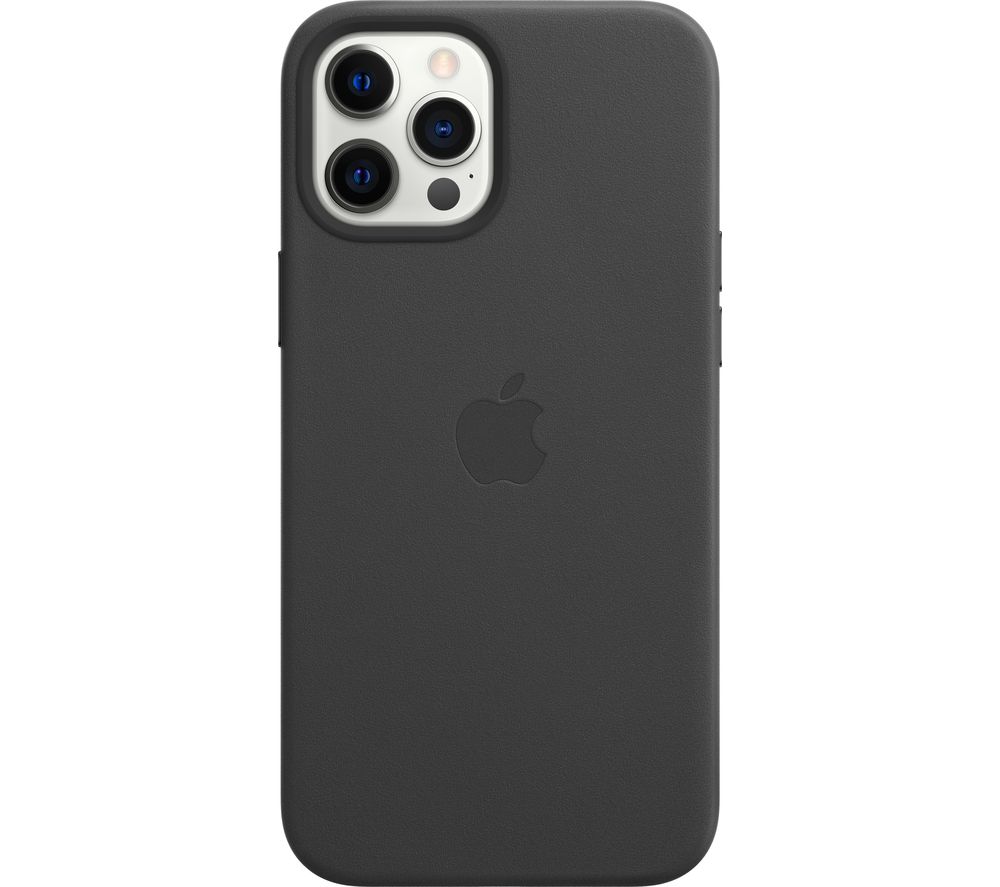 Apple iPhone 12 Pro Max Leather Case with MagSafe - Black 0