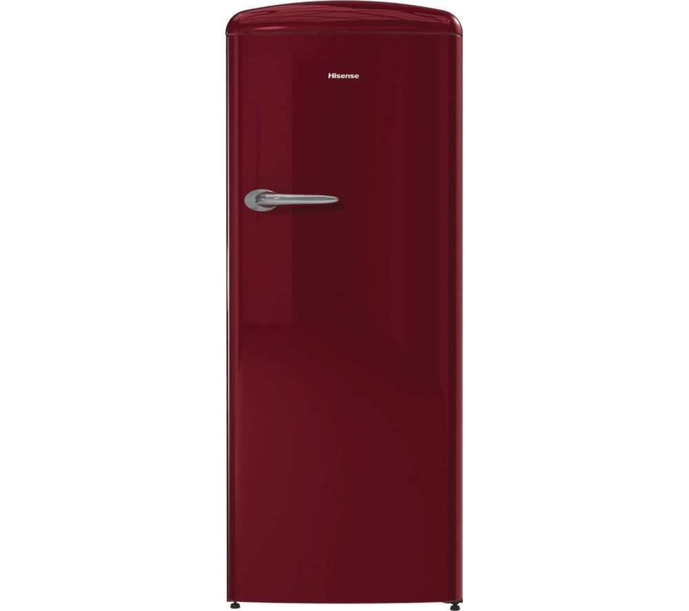 Buy Hisense Rr330d4or2uk Tall Fridge Red Free Delivery Currys
