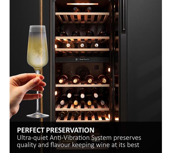 6930265310528 HAIER HWS42GDAU1 Wine Cooler Black Currys Business