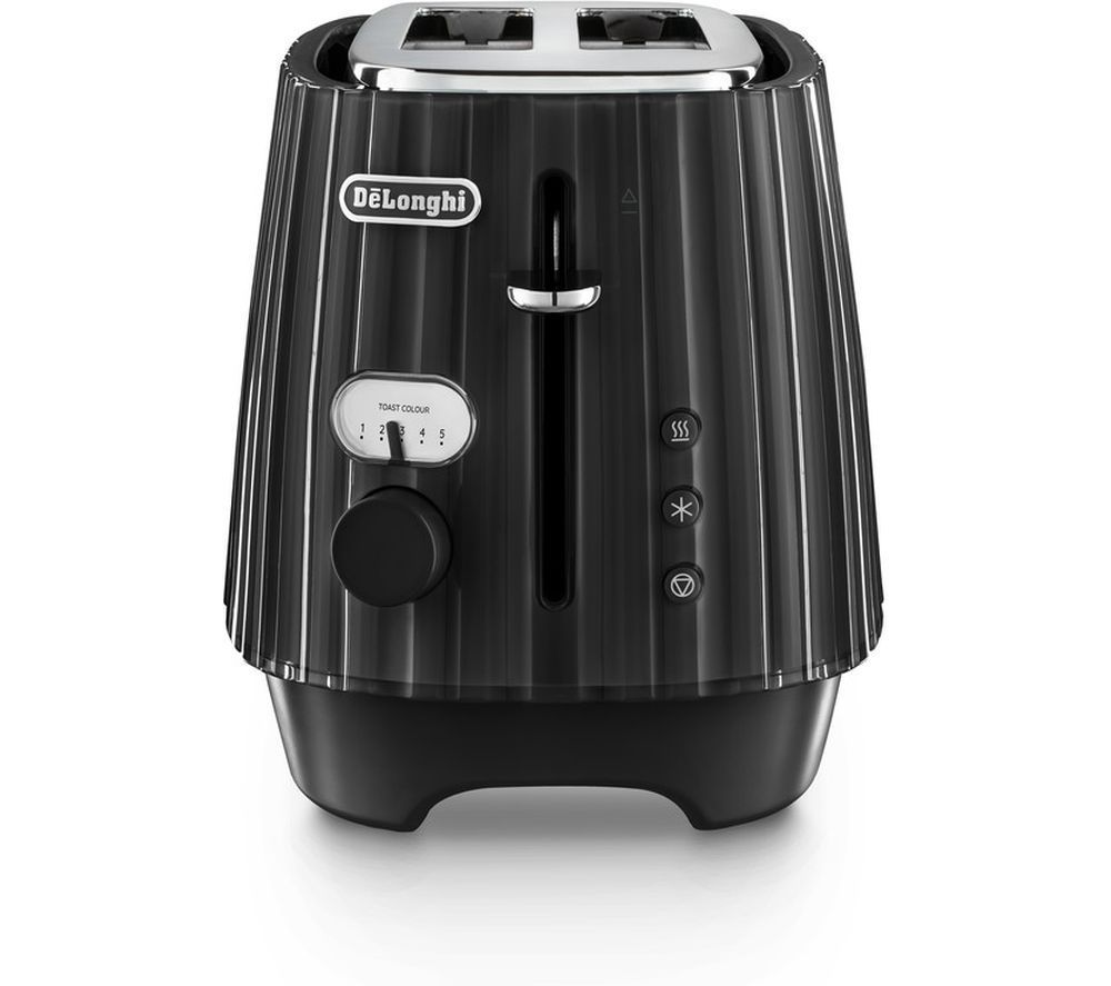 DELONGHI Ballerina CTD2003.BK 2-Slice Toaster - Black
