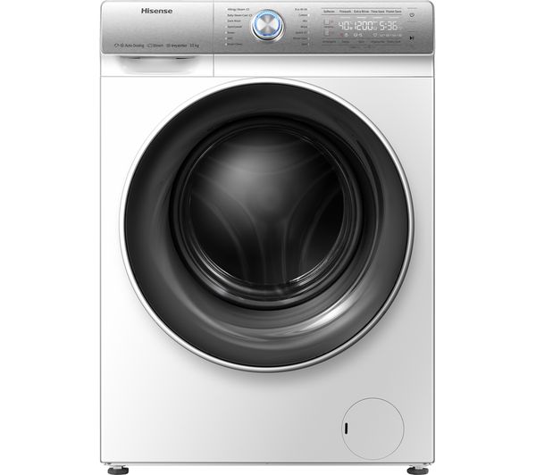 Image of HISENSE QR Series WFQR1014EVAJM 10 kg 1400 Spin Washing Machine - White