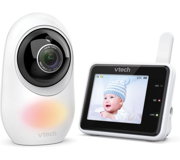 Vtech Rm2751 28 Full Hd Smart Video Baby Monitor White