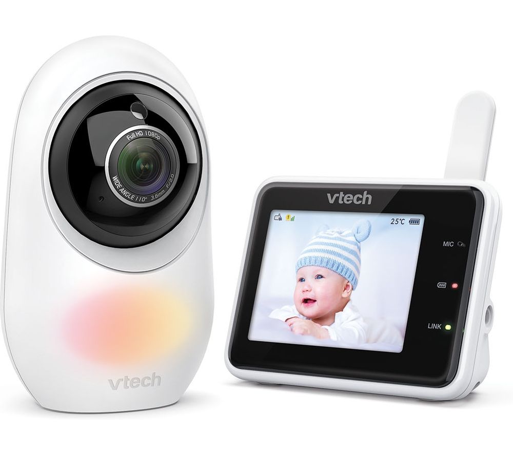 RM2751 2.8" Full HD Smart Video Baby Monitor - White