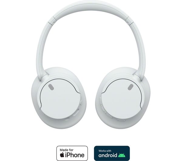 Buy SONY WH-CH720N Wireless Bluetooth Noise-Cancelling Headphones - White