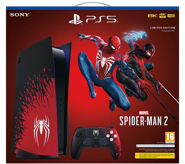 Buy Sony PlayStation 5 (PS5) + Marvel's Spider-Man 2 from £579.00 (Today) –  Best Deals on idealo.co.uk