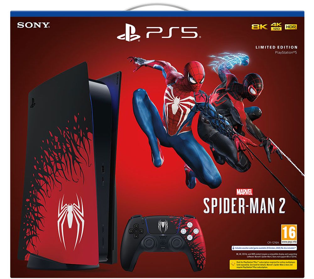 PlayStation 5 & Marvel's Spider-Man 2 Limited Edition Bundle