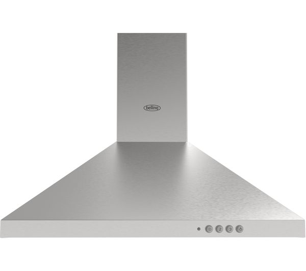 Belling 603pyr Chimney Cooker Hood Stainless Steel