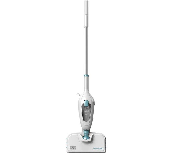 Black Decker Fsmh13e5 Gb Steam Mop White Blue