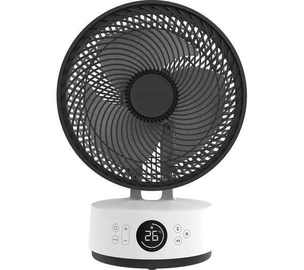 MEACO Sefte 10DS 10" Desk Fan - White