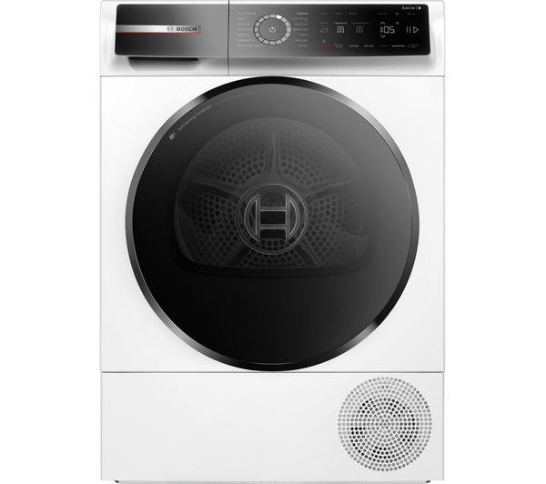 Bosch Series 8 Wqb246c9gb Wifi Enabled 9 Kg Heat Pump Tumble Dryer White