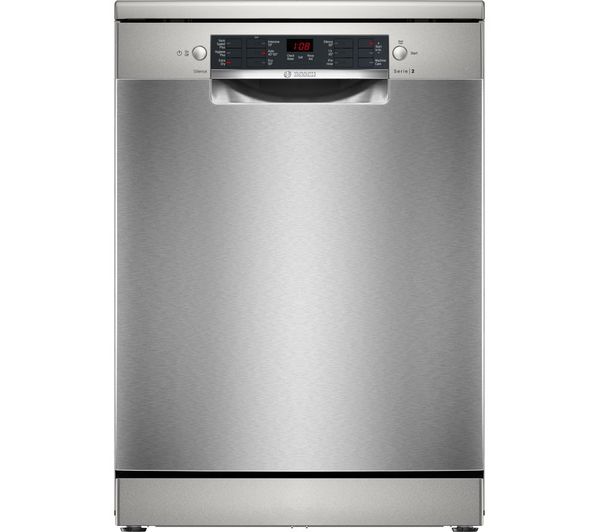 Bosch Series 2 Sms26ai08g Full Size Dishwasher Silver