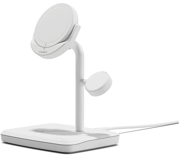 CYGNETT ChargeBase 3-in-1 Qi2 Wireless Charger