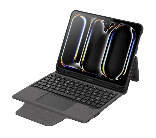 An image of GOJI GIPKBC25C iPad 11" A16 Keyboard Folio Case - Black