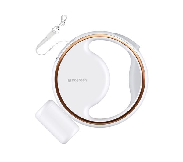 Noerden Lumi Retractable Pet Leash White