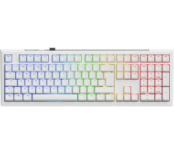 Ducky One X Wireless Mechanical Gaming Keyboard White