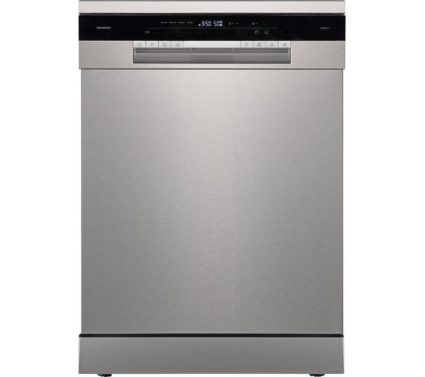 Kenwood Kdw60x25 Full Size Dishwasher Silver Kenwood Kdw60x25 Full Size Dishwasher Silver