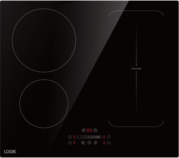Logik Flexzone&nbsp;lihobbrb25 60 Cm Electric Induction Hob Black