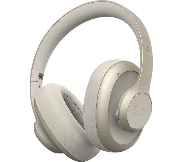 An image of FRESH N REBEL Clam Ace Wireless Bluetooth Noise-Cancelling Headphones - Silky Sand