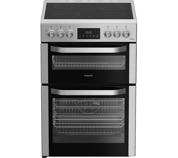 Hotpoint Hde6vdcax 60 Cm Electric Ceramic Cooker Stainless Steel