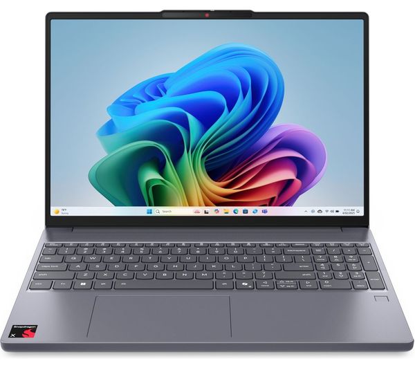 Lenovo Ideapad Slim 3 153 Laptop Copilot Pc Snapdragon X 256 Gb Ssd Luna Grey