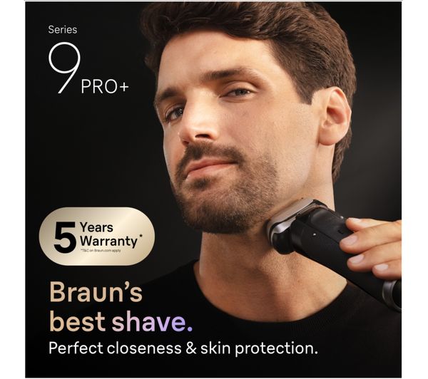 Braun Series 9 Pro 9610s Wet Dry Electric Shaver Black