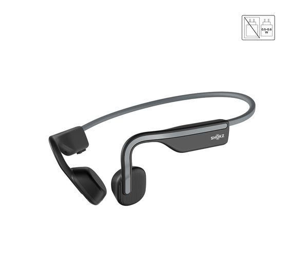 An image of SHOKZ OpenMove Wireless Bluetooth Sports Headphones - Grey