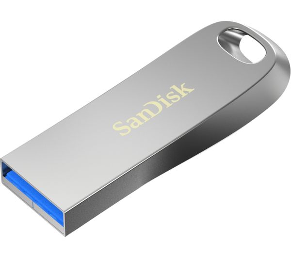 An image of SANDISK Ultra Luxe USB 3.2 Memory Stick - 256 GB, Silver