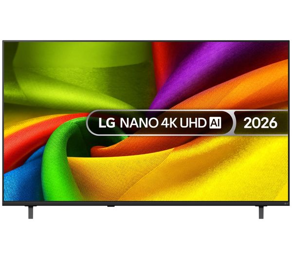 An image of LG NU85 65" LED 4K HDR Smart TV 2026 - 65NU850B6LA