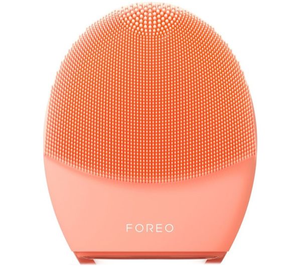 An image of FOREO Luna 4 Smart Facial Cleansing & Firming Device - Balanced Skin, Peach