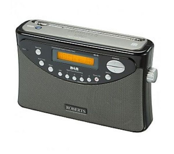 RD45B ROBERTS Gemini 45 Portable DAB Radio Black Currys Business