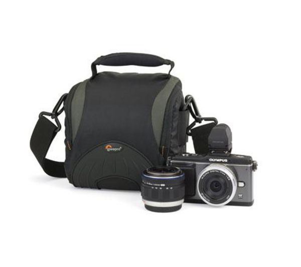 Buy LOWEPRO Apex 110 AW DSLR Camera Bag - Black & Grey | Free Delivery | Currys