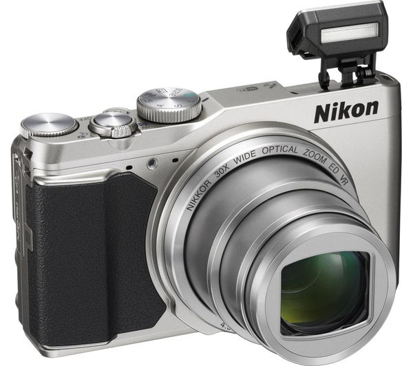 NIKON COOLPIX S9900 Superzoom Compact Camera - Silver - VNA791E1 - Currys  Business