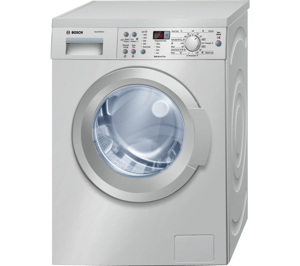 Buy BOSCH WAQ2836SGB Washing Machine Silver Free Delivery Currys