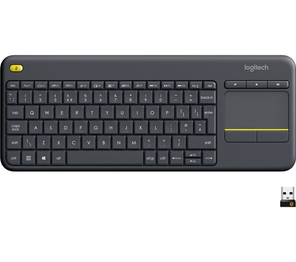 LOGITECH K400 Plus Wireless Keyboard