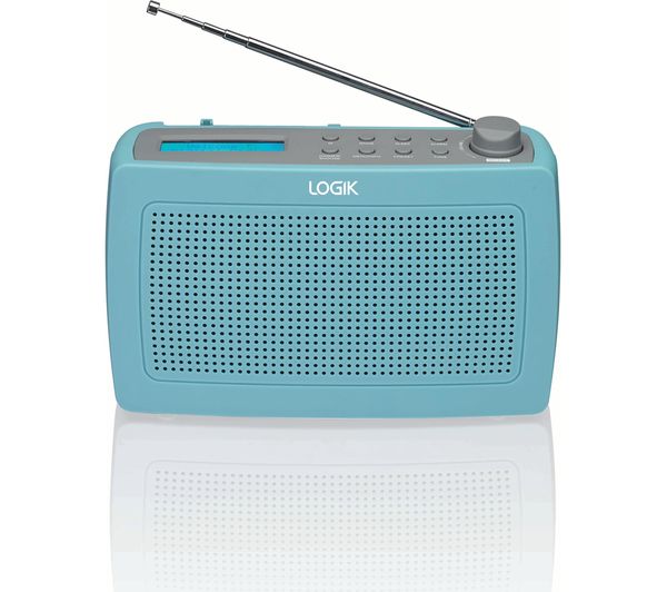 Buy LOGIK LRDABB17 Portable DAB/FM Clock Radio Duck Egg Free