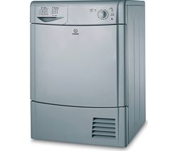 INDESIT Eco Time IDC8T3BS 8 kg Condenser Tumble Dryer - Silver